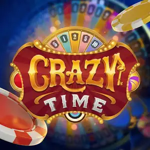 Crazy Time Bonus — rueda gigante virtual de 64 segmentos con 3 flappers